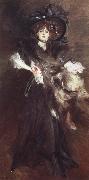 Portrait of Mlle Lantelme Giovanni Boldini